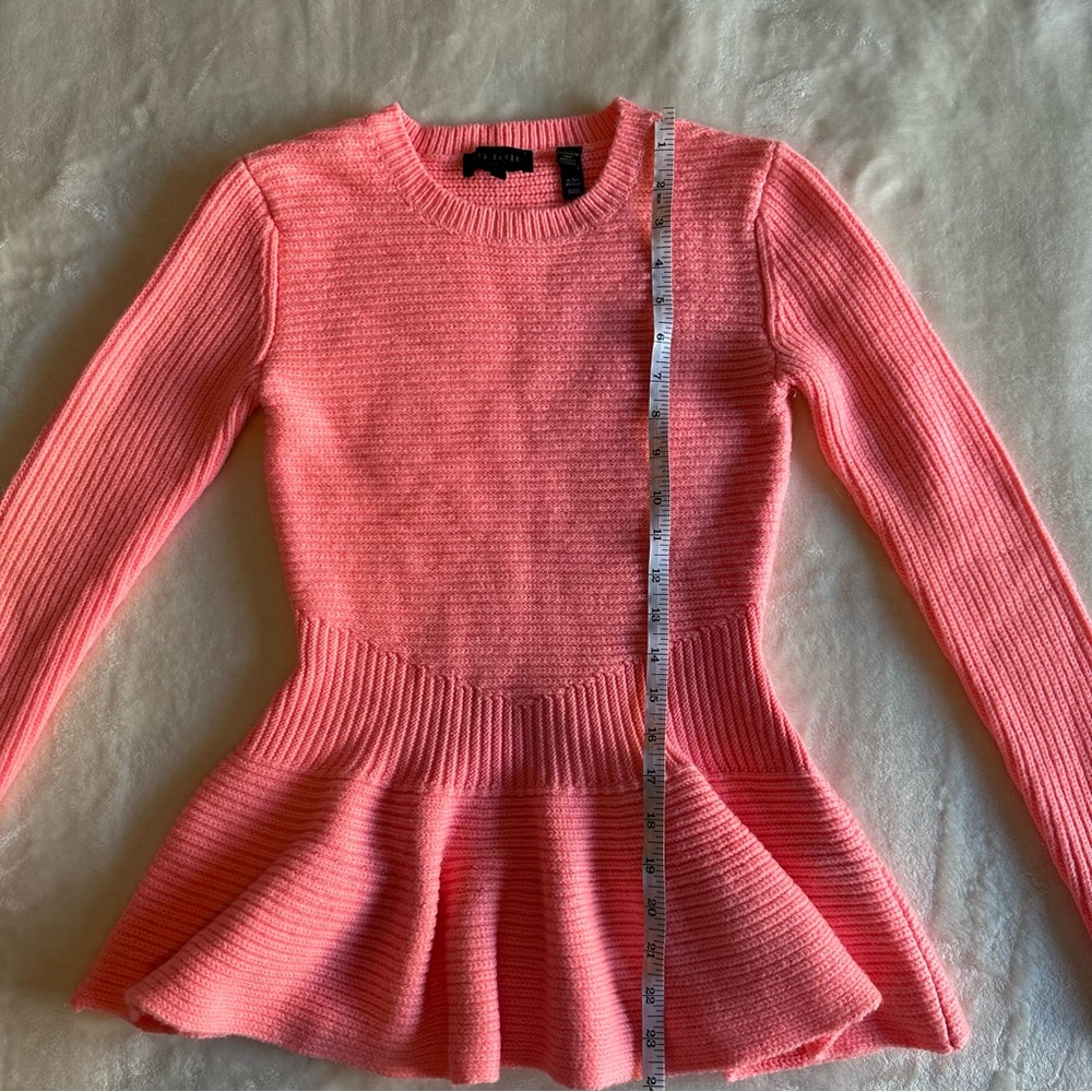 Ted Baker «Edenia» peplum sweater 💞 - Picture 10 of 16